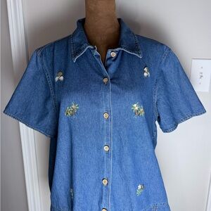 Lemon Grass Denim Shirt
